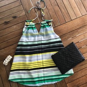 Banana Republic Factory striped sleeveless top pxs